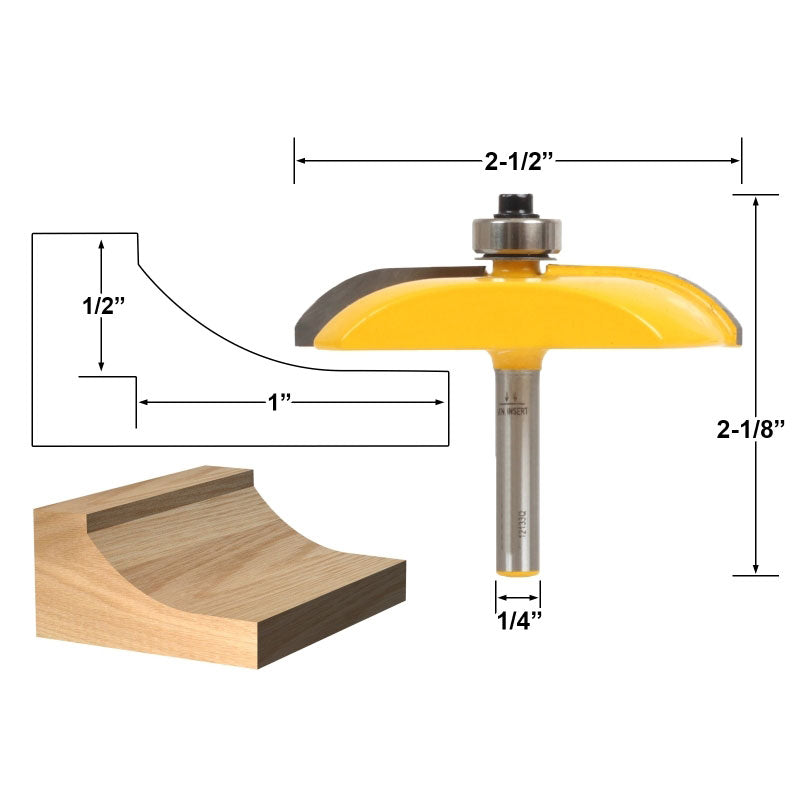 Flush Trim Template Router Bit Set
