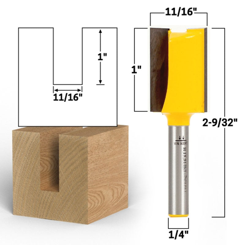 Flush Trim Template Router Bit Set