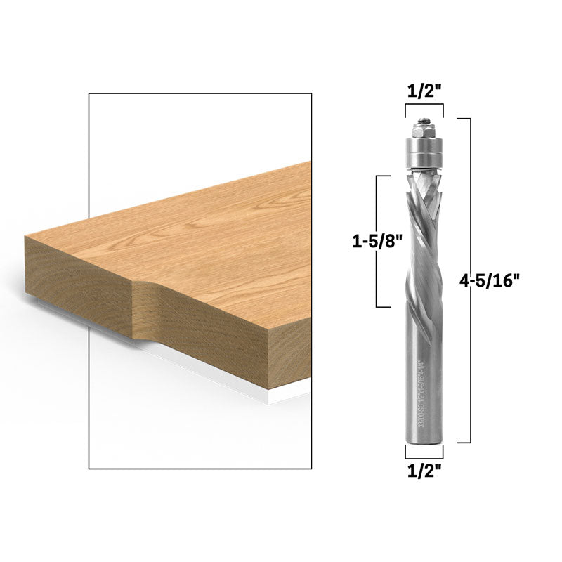 Flush Trim Template Router Bit Set