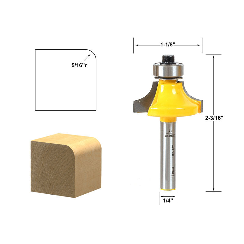 Flush Trim Template Router Bit Set