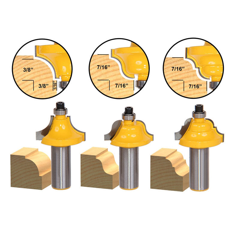 3 Bit Edge Molding Medium Designer 1/2