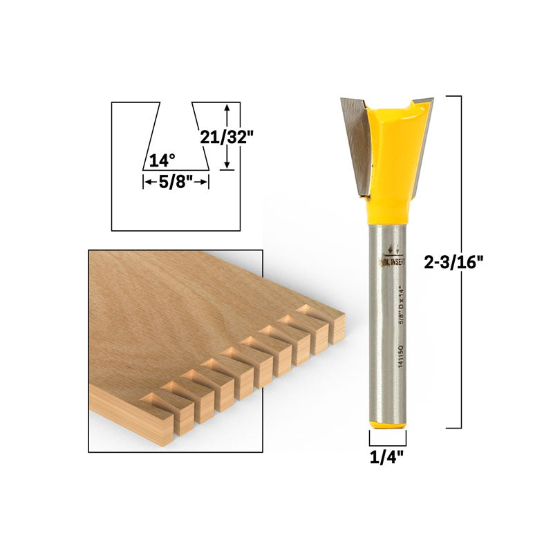 14° X 5/8
