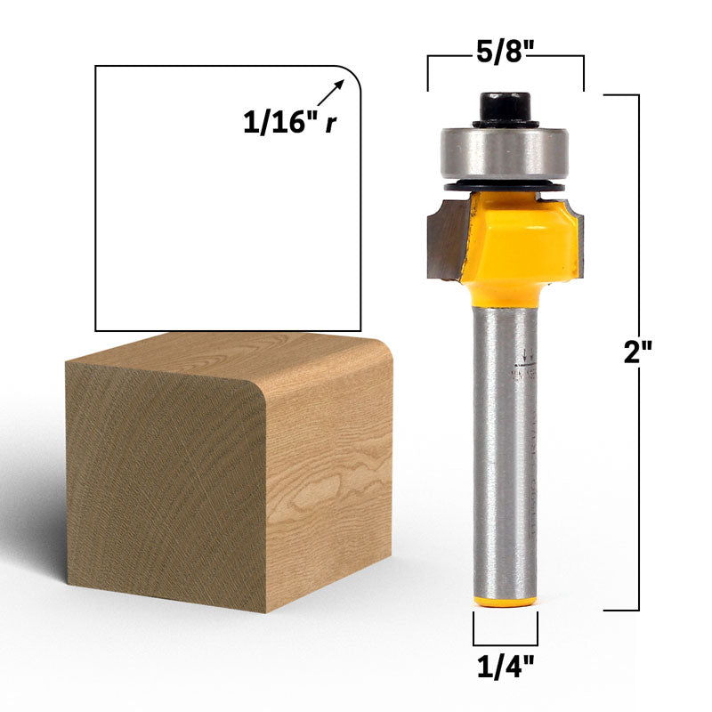 Flush Trim Template Router Bit Set