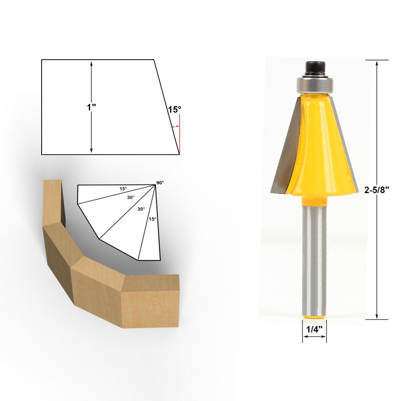 15° Chamfer & Bevel Edging 1