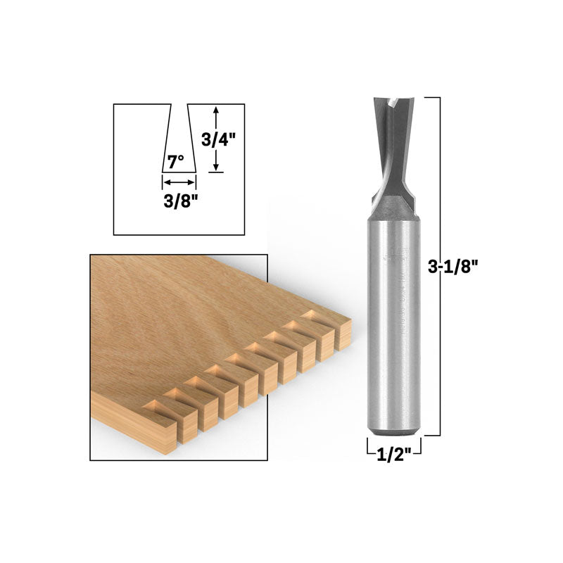 Flush Trim Template Router Bit Set