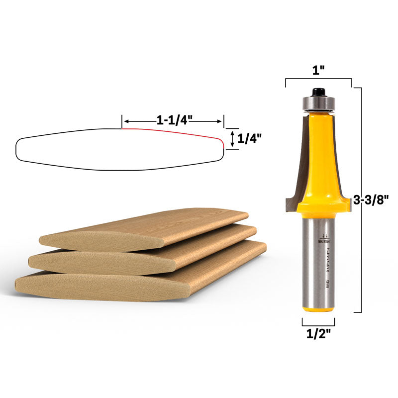 Flush Trim Template Router Bit Set