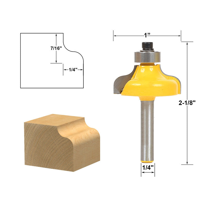 Ogee Edging and Molding Small 1/4
