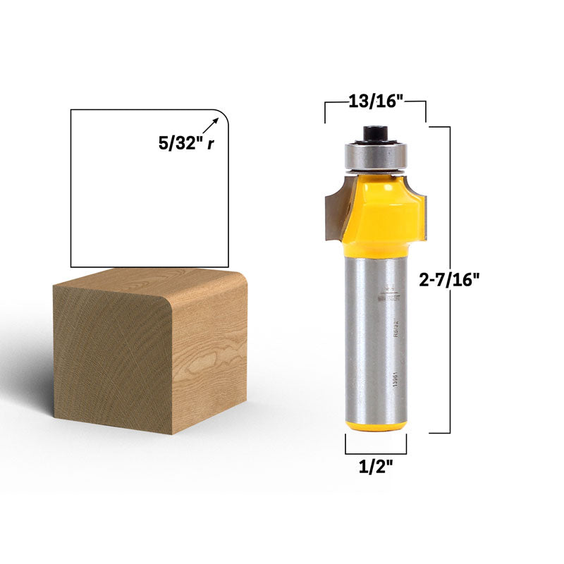 Flush Trim Template Router Bit Set
