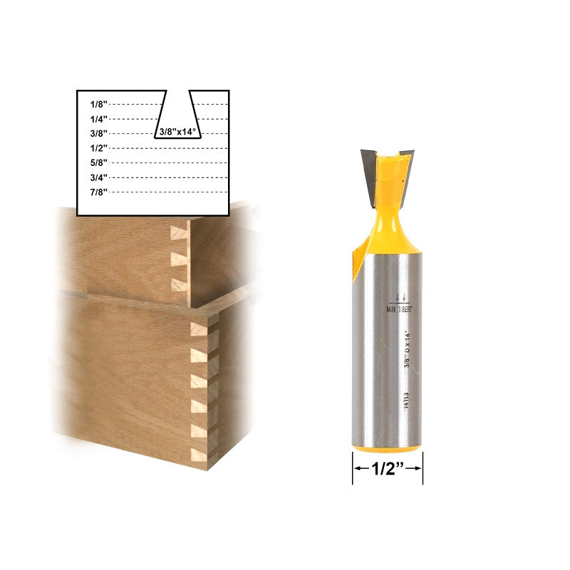 Flush Trim Template Router Bit Set