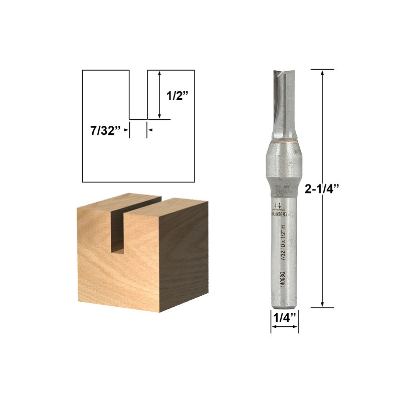 Flush Trim Template Router Bit Set