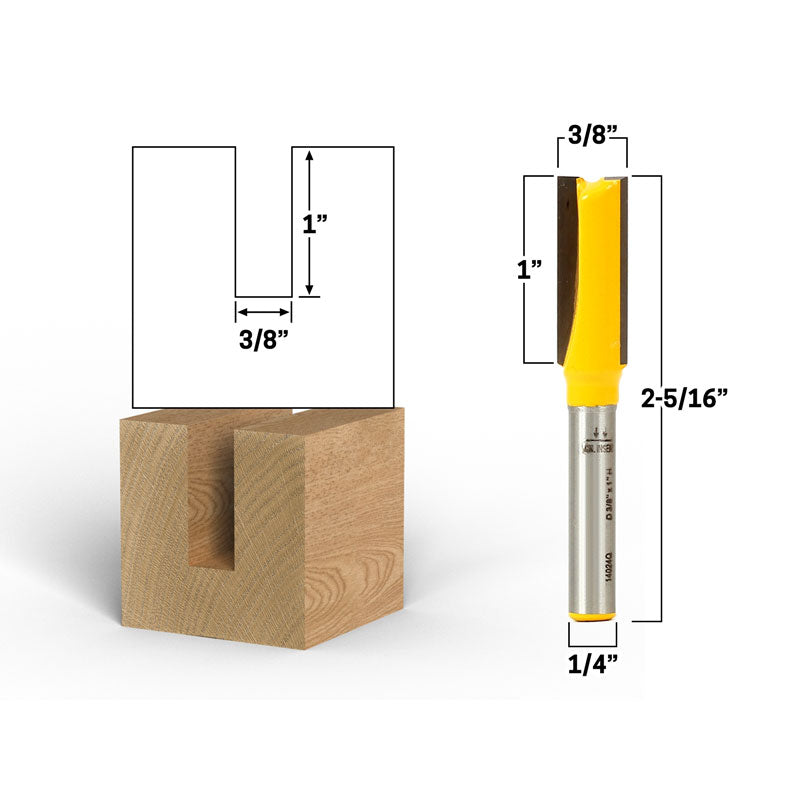 Flush Trim Template Router Bit Set