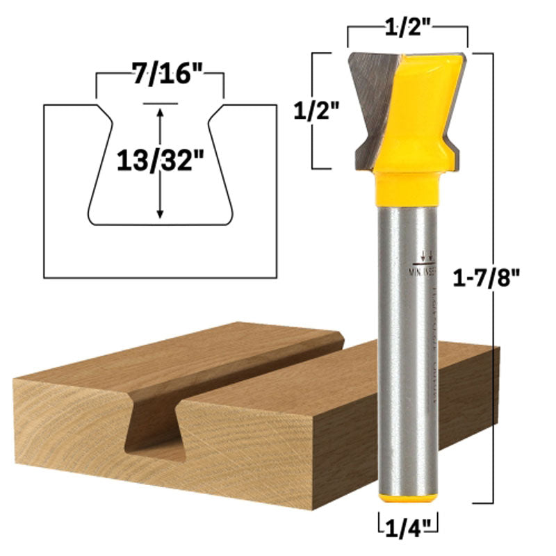 Flush Trim Template Router Bit Set