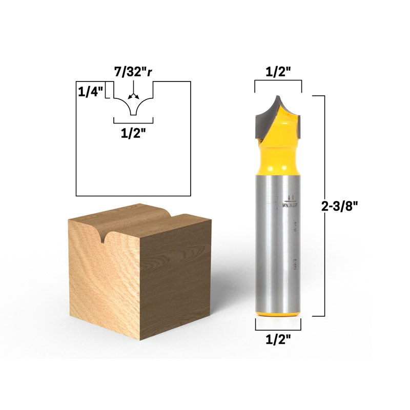 Flush Trim Template Router Bit Set