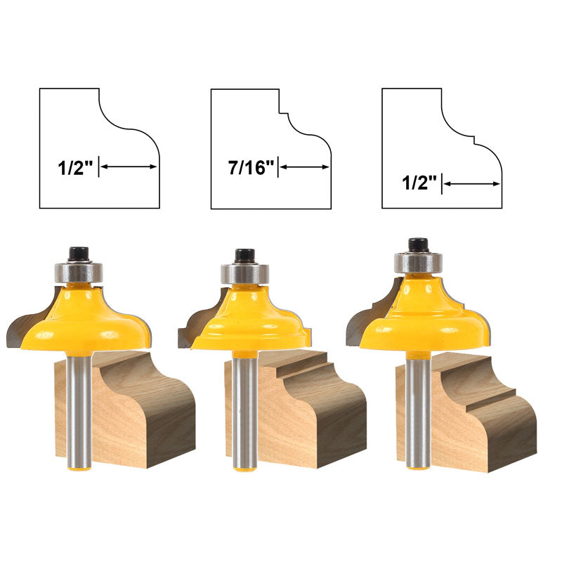 3 Bit Edge Molding Ogee 1/4