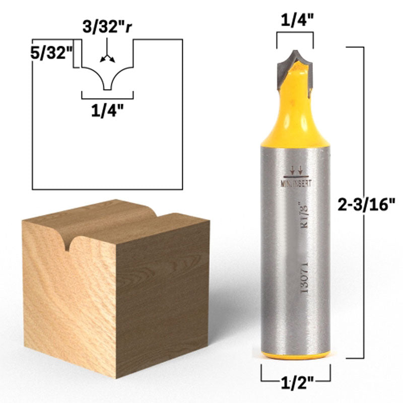 Flush Trim Template Router Bit Set