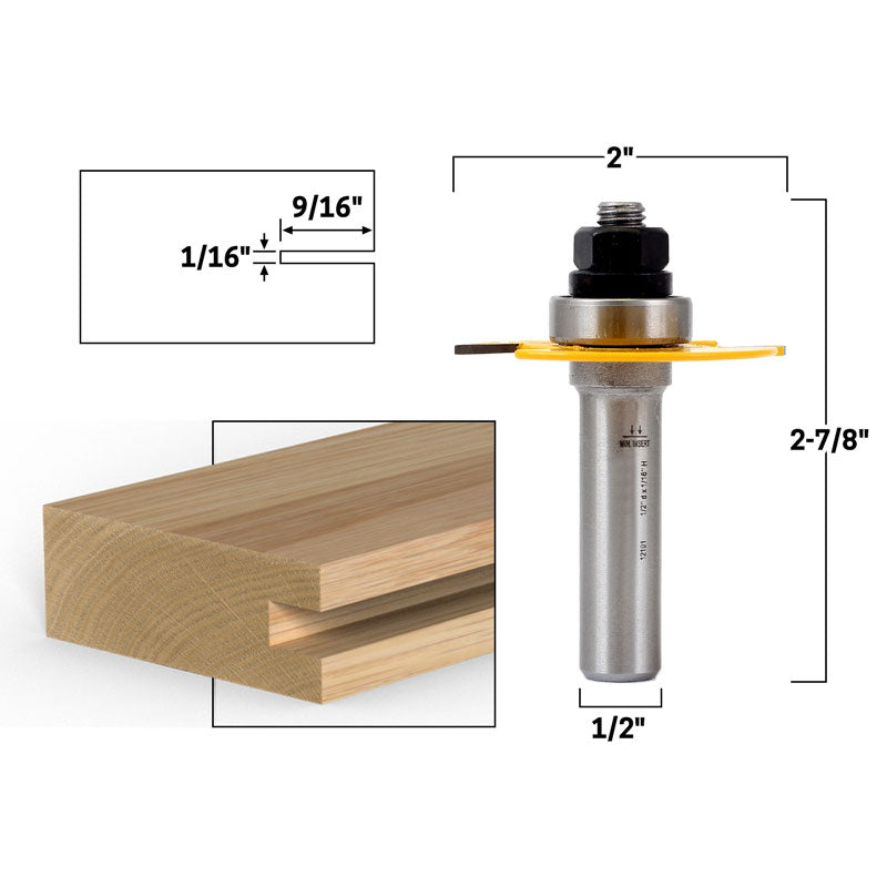 Flush Trim Template Router Bit Set