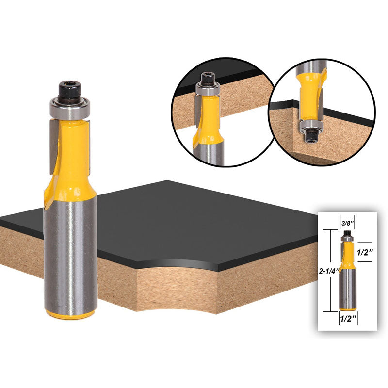 Flush Trim Template Router Bit Set