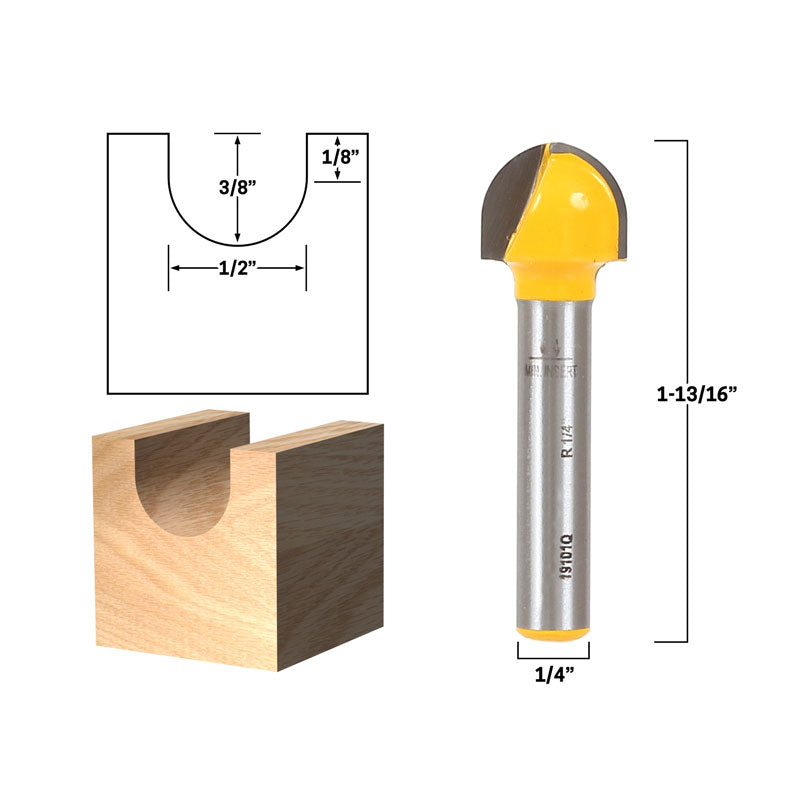 Flush Trim Template Router Bit Set