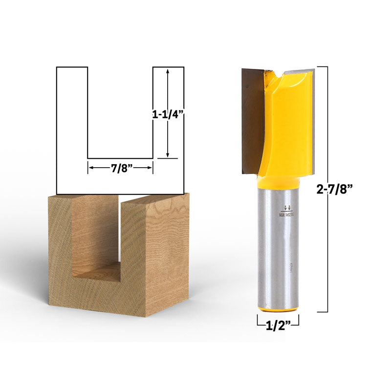 Flush Trim Template Router Bit Set