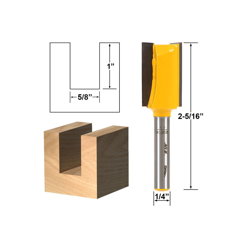 Flush Trim Template Router Bit Set