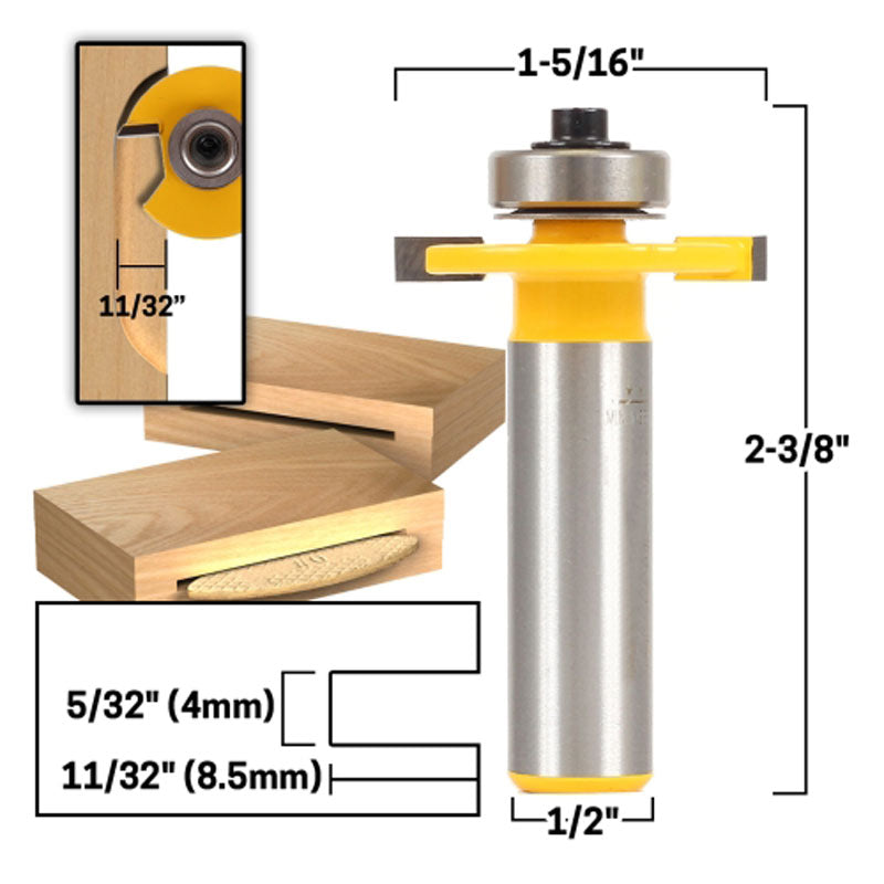 #0 Biscuit Joint Slot Cutter 1/2
