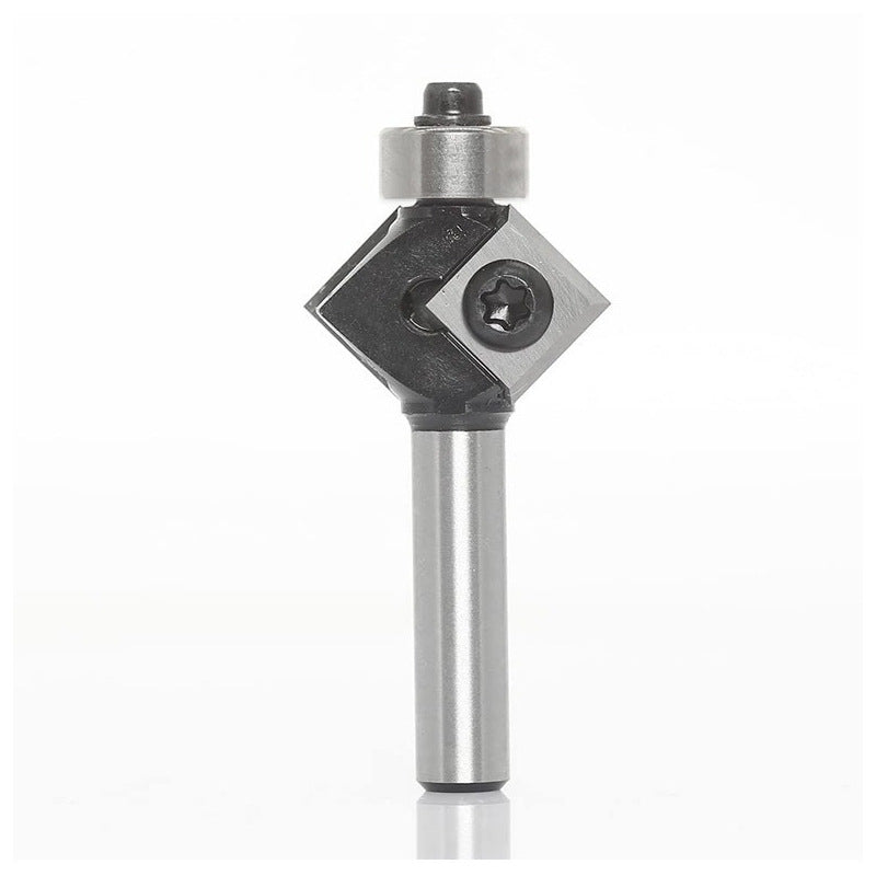 45° Chamfer Router Bit – Reversible Double Edge Tungsten Carbide Cutter