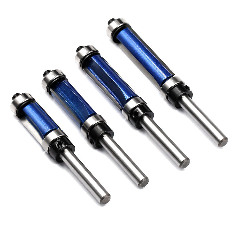 4-Piece Flush Trim Router Bits 3/4