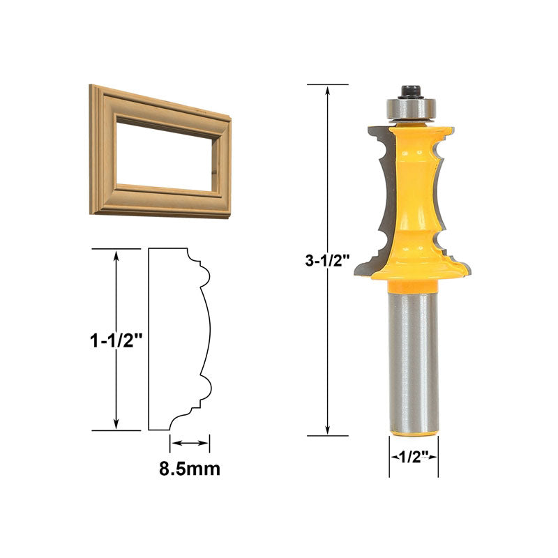 Flush Trim Template Router Bit Set