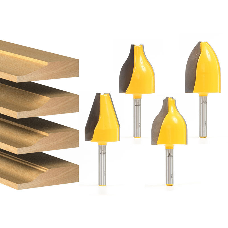 Flush Trim Template Router Bit Set