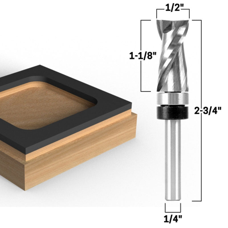 Flush Trim Template Router Bit Set