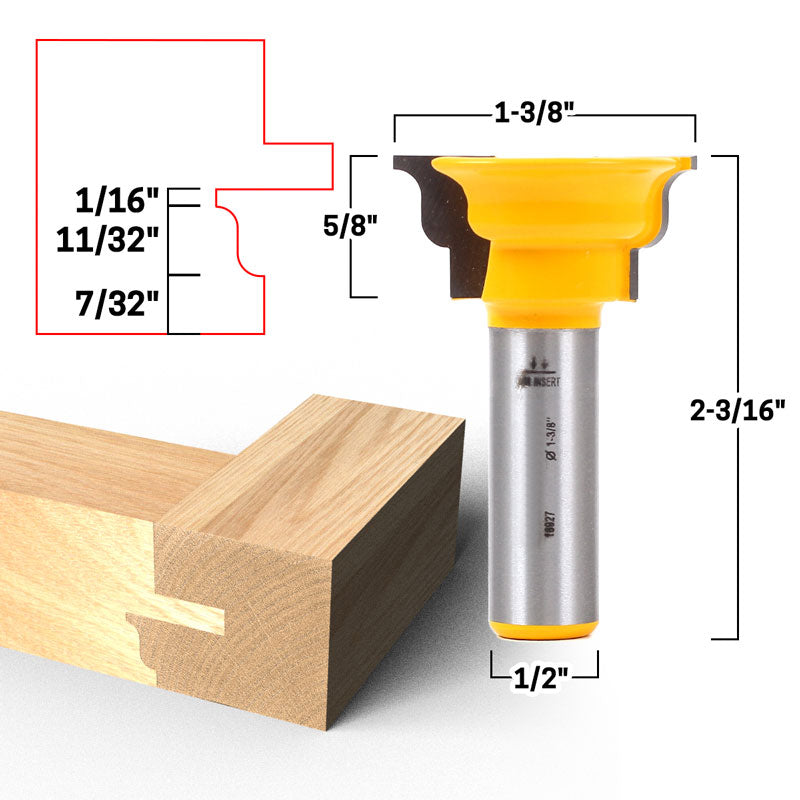 Flush Trim Template Router Bit Set