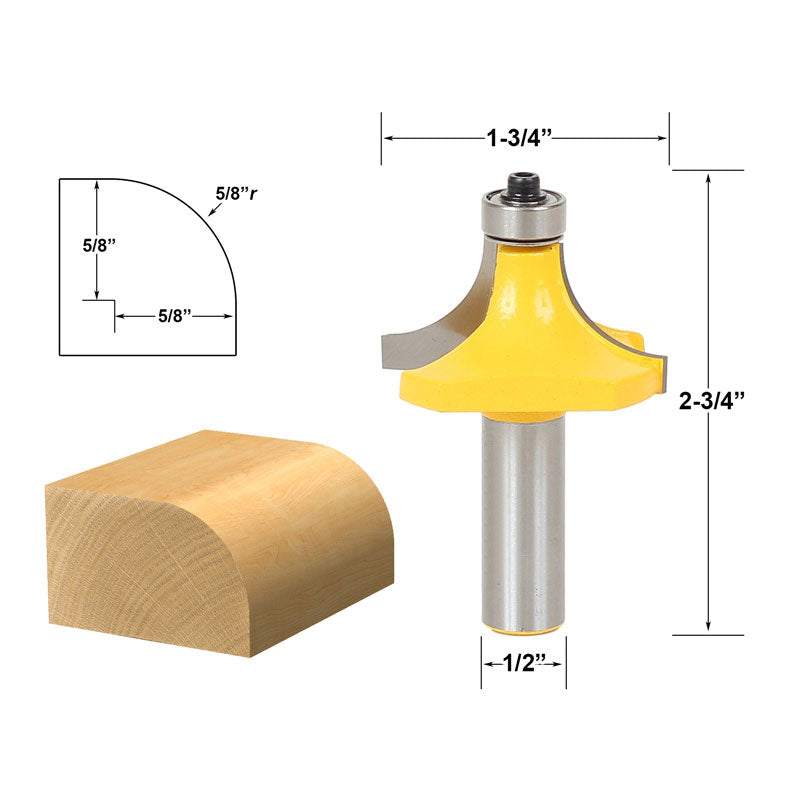 Flush Trim Template Router Bit Set