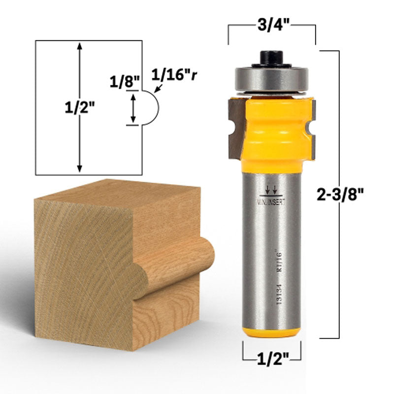 Bullnose 1/8
