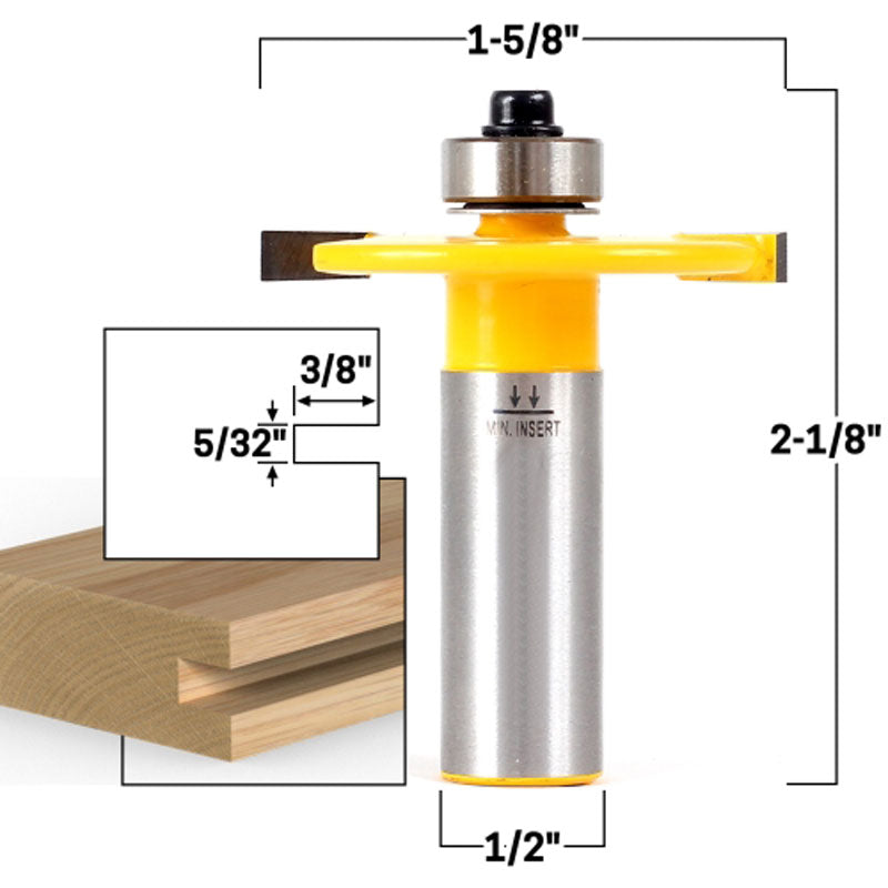 Flush Trim Template Router Bit Set