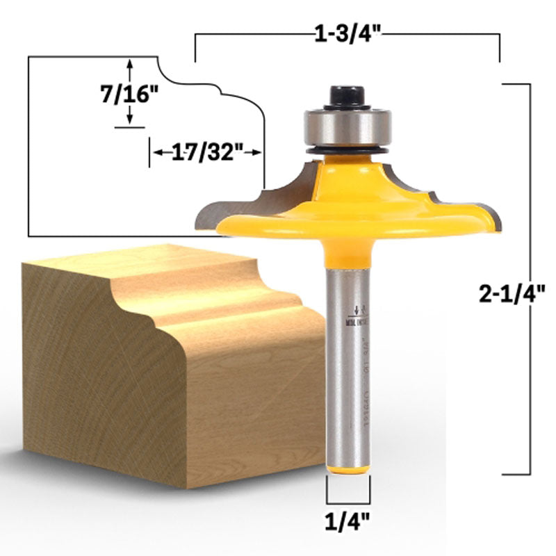 Flush Trim Template Router Bit Set