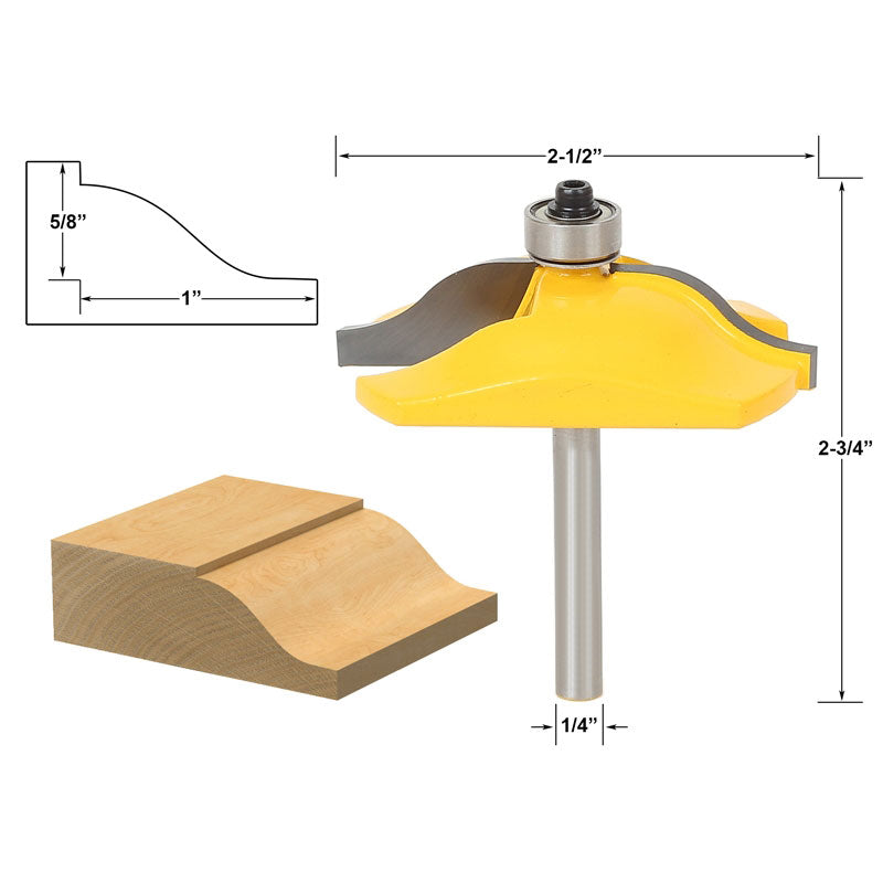 Flush Trim Template Router Bit Set