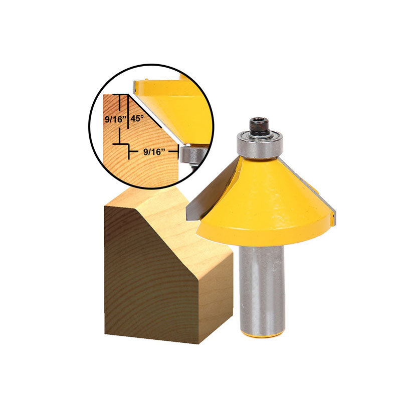 45° Chamfer/Bevel Edging Extra Large 1/2