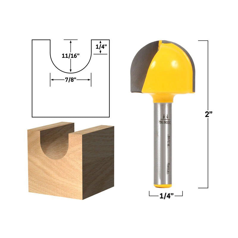 Flush Trim Template Router Bit Set