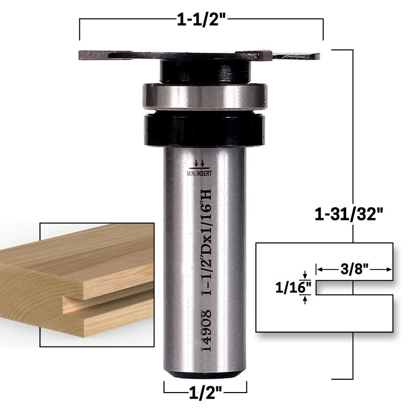 Flush Trim Template Router Bit Set