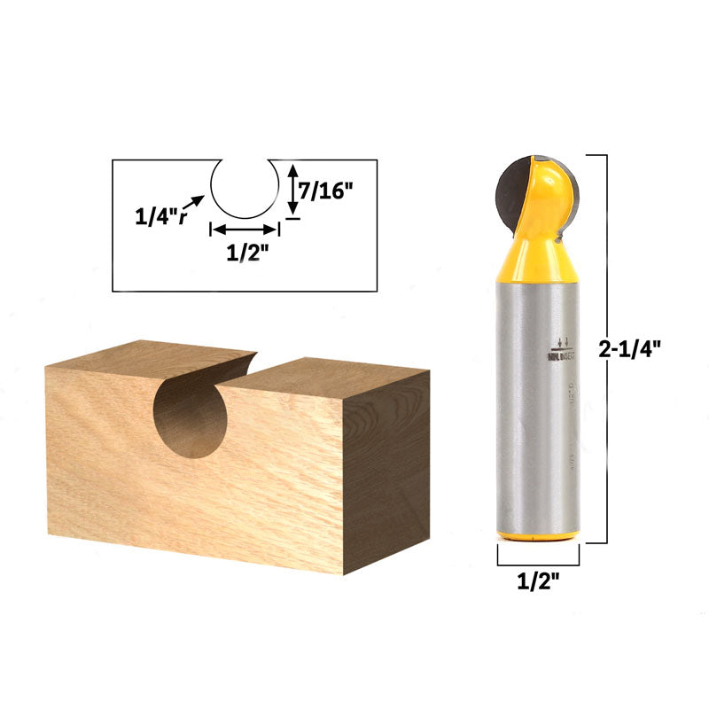 Ball End 1/4