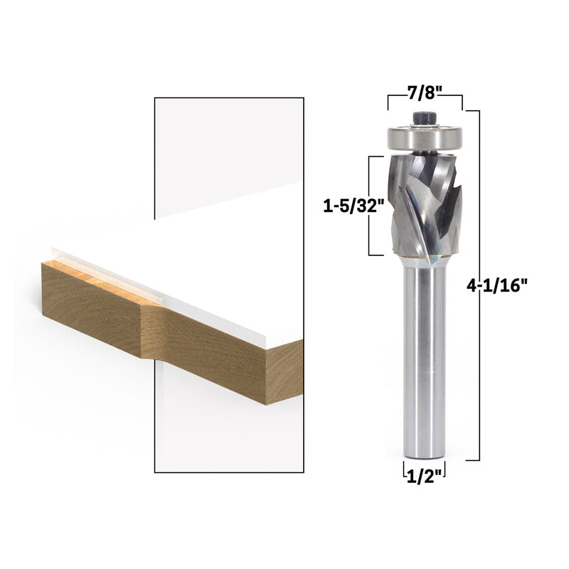 Bottom Bearing Ultra Perfomance Compression Flush Trim 1/2
