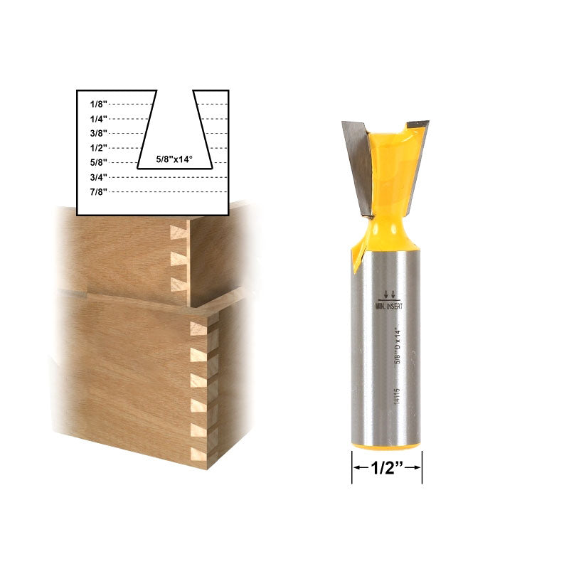 Flush Trim Template Router Bit Set