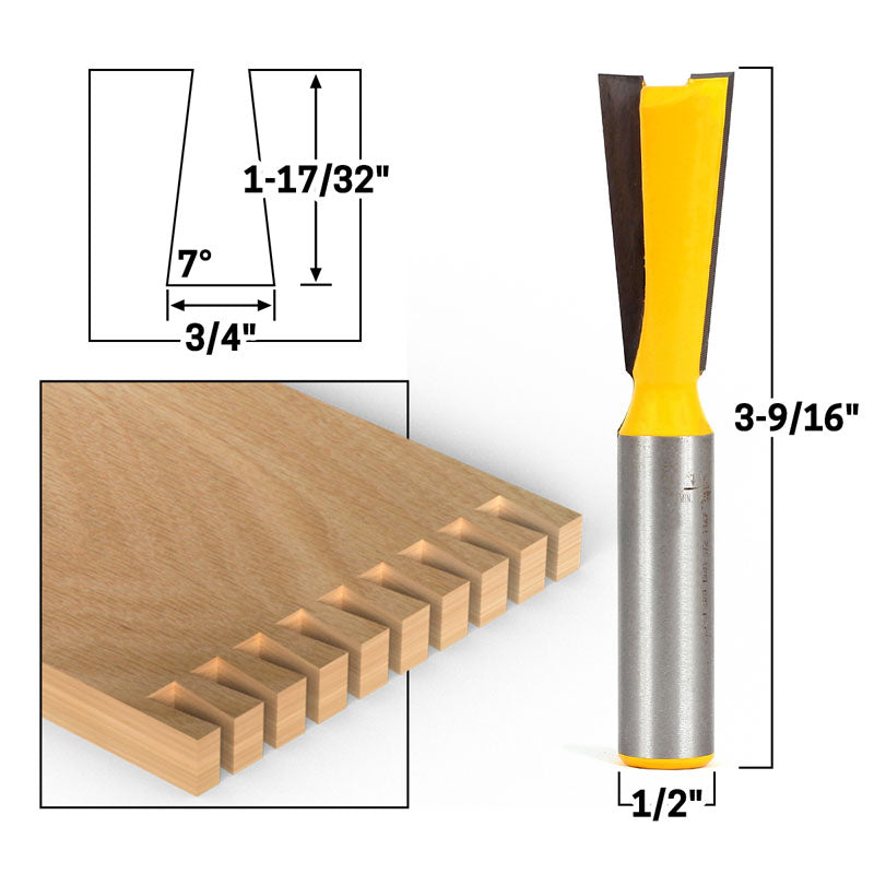 14° X 3/4