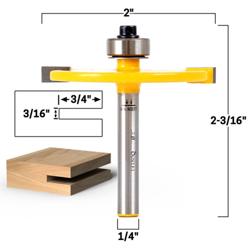 Flush Trim Template Router Bit Set