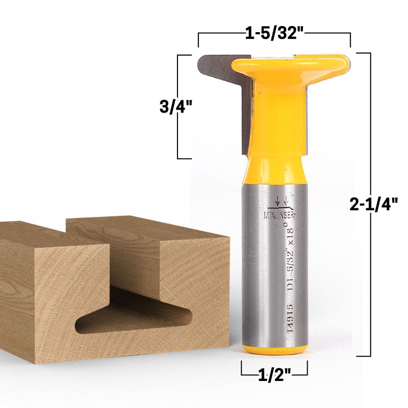 Flush Trim Template Router Bit Set