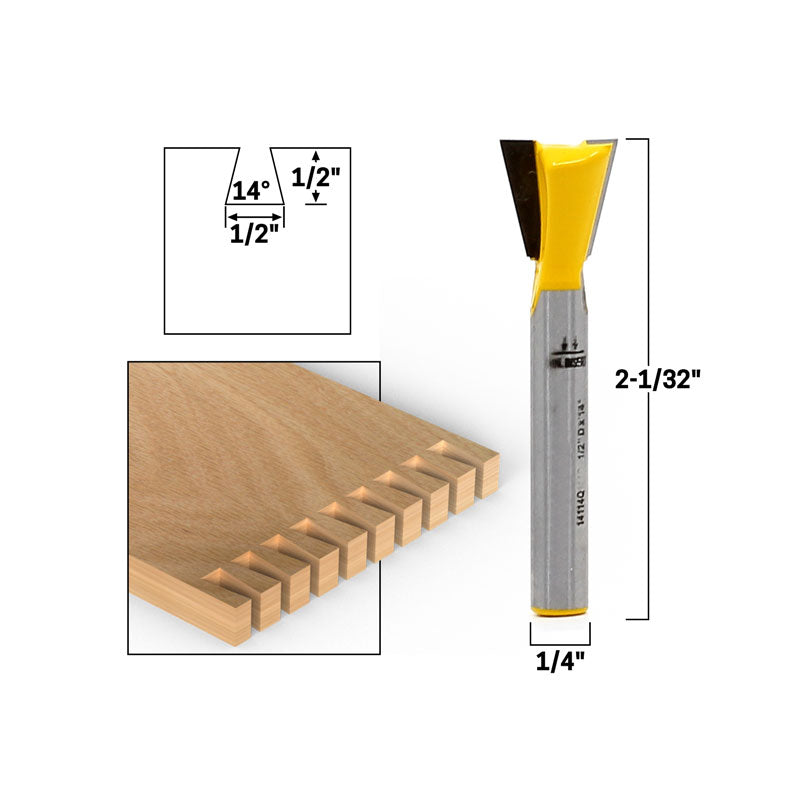 1° X 1/2