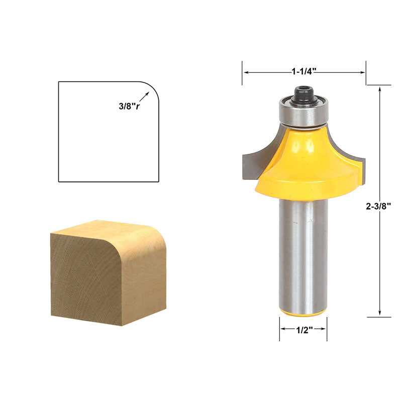 Flush Trim Template Router Bit Set