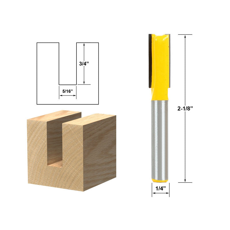 Flush Trim Template Router Bit Set