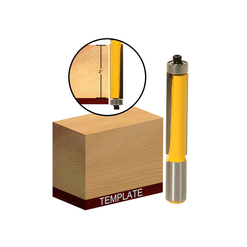 Flush Trim Template Router Bit Set