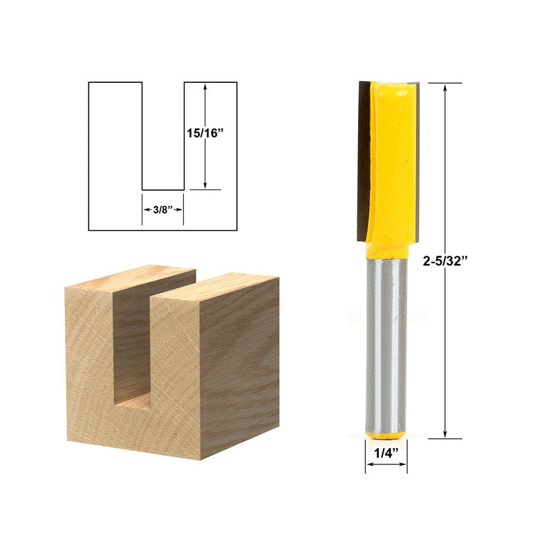 Flush Trim Template Router Bit Set